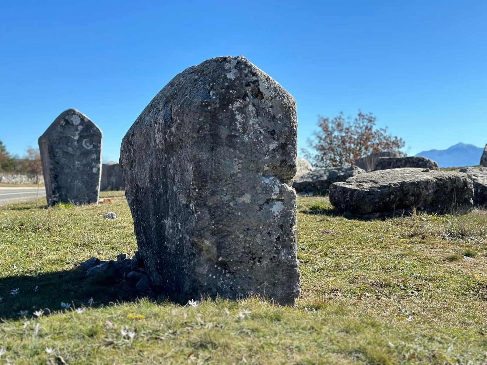 Stećci - medieval monolithic stone monuments